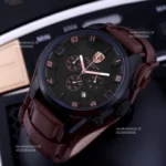 ساعت مچی برند پورشه بند چرمی  porsche Desing - Image 8