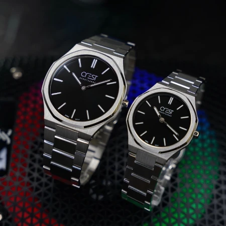 set-watch-3.webp ساعت ست مردانه زنانه کرست مدل 6246 - Image 1