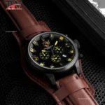 ساعت مچی برند پورشه بند چرمی  porsche Desing - Image 2