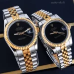ست زنانه مردانه رولکس مدل Datejust قاب رینگی - Image 4