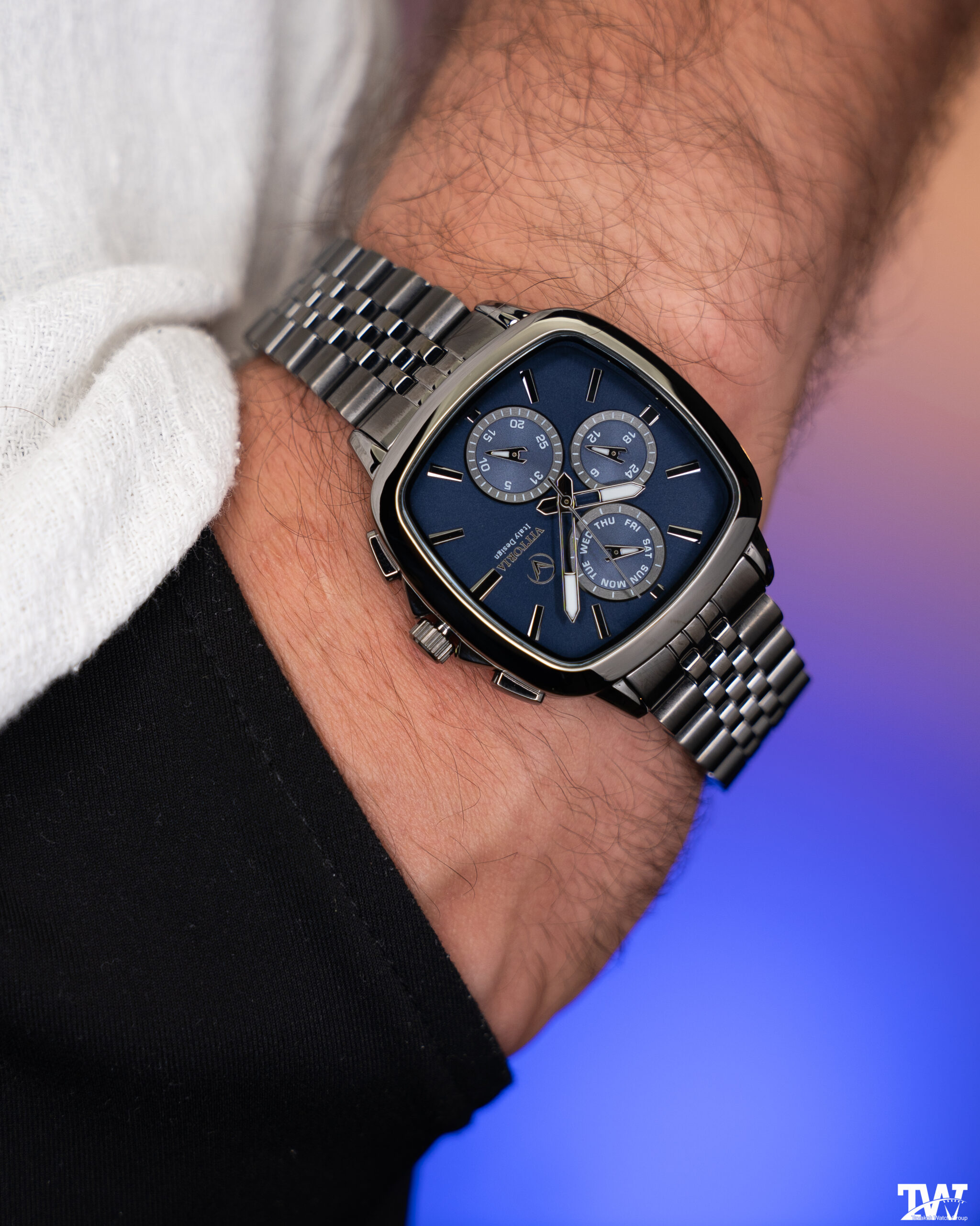 ساعت سه موتوره مردانه ویتوریا VT3403-364 ساعت سه موتوره مردانه ویتوریا VT3403-364