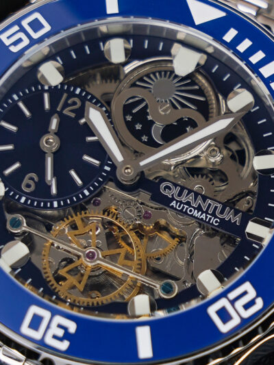 ساعت اسکلتون اتوماتیک مردانه کوانتوم QMG1061-390-2