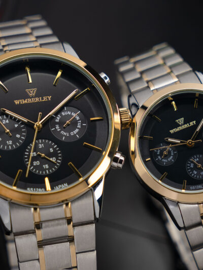 ساعت ست سه موتوره مردانه زنانه ویمبرلی WB-SS128G-G-2