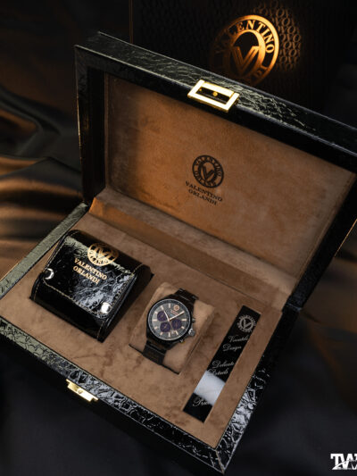 ساعت سه موتوره مردانه والنتینو اورلاندی VO-1-10008-4