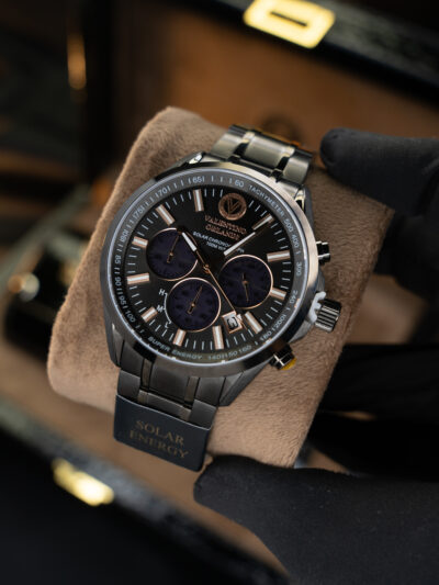 ساعت سه موتوره مردانه والنتینو اورلاندی VO-1-10008-4-1