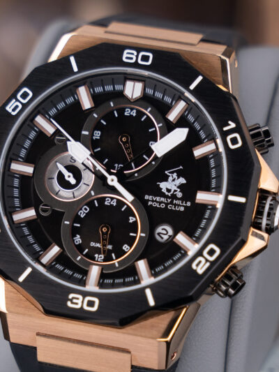 ساعت مردانه سه موتوره پولو بورلی هیلز BP3784X-451-1