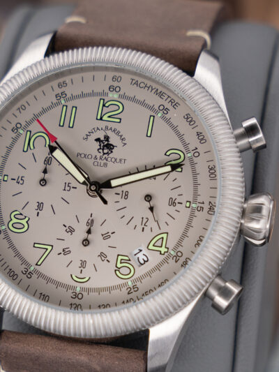 ساعت مردانه سه موتوره پولو سانتاباربارا SB8-10008-1-1